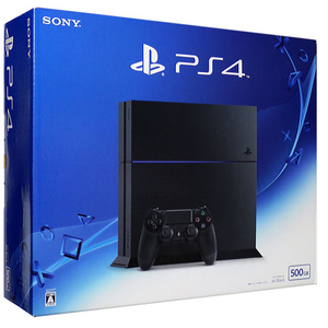 [ used ]SONY PlayStation 4 500GB black CUH-1200AB01 with translation original box equipped [ control :1350008339]
