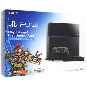 【中古】SONY PS4 FirstLimitedPack with PSCamera CUHJ-10001 コントローラーなし 元箱あり [管理:1350008917]