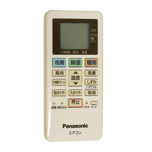 【中古】Panasonic エアコンリモコン ACXA75C02280 [管理:1150020966]