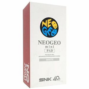 [ used ]SNK Play moa NEOGEO mini PAD( Neo geo Mini pad ) White original box equipped [ control :1350011111]