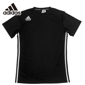 adidas アディダス XL サイズ Tシャツ＆ハーフトラックパンツセット S21KTW1 Black/White [管理:1400000422]