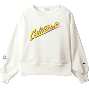 CHAMPION チャンピオン L サイズ CREWNECK SWEATSHIRT クルーネックスウェットシャツ CW-R008 ホワイト [管理:1400000839]