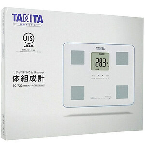 TANITA body composition meter inner scan BC-722-WH white unused [ control :1150023848]