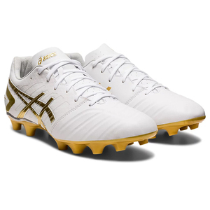 asics アシックス 28.0cm サッカー シューズ DS LIGHT 1103A068 ホワイト/リッチゴールド [管理:1400001425]