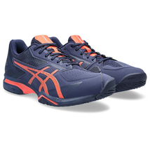 asics アシックス 28.0cm テニス シューズ PRESTIGELYTE 4 OC(オムニ・クレー) 1043A013 ピーコート/フラッシュコーラル [管理:1400001463]_画像1