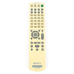 【中古】SONY ドックコンポ用リモコン RM-E02D [管理:1150024626]