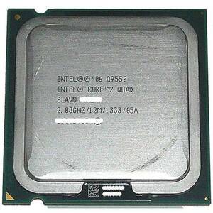 【中古】【ゆうパケット対応】Core 2 Quad Q9550 2.83GHz FSB1333MHz LGA775 45nm SLAWQ [管理:3025509]