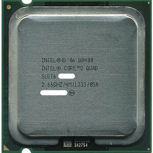 【中古】【ゆうパケット対応】Core 2 Quad Q8400 2.66GHz FSB1333 LGA775 SLGT6 [管理:3025562]