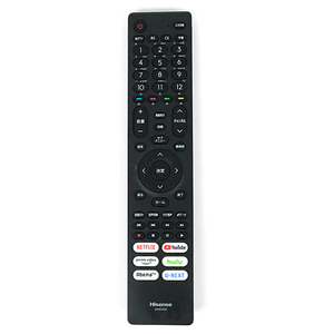 【中古】ハイセンス 液晶テレビ用リモコン EN3C40H [管理:1150025064]