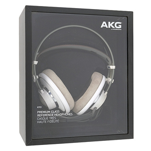【中古】AKG オープンヘッドフォン K701WHT 元箱あり [管理:1150025663]