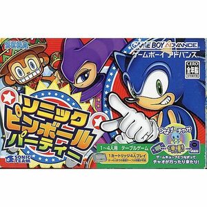 [ used ][.. packet correspondence ] Sonic pin ball party GBA [ control :1350010328]