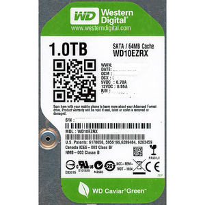 Western Digital製HDD WD10EZRX 1TB SATA600 [管理:2034440]