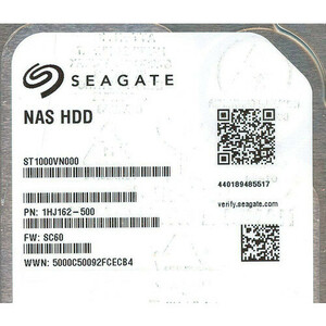 SEAGATE製HDD ST1000VN000 1TB SATA600 [管理:1000020642]