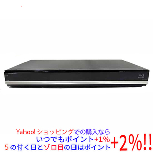 【中古】SHARP AQUOS ブルーレイディスクレコーダー BD-T1800 リモコンなし [管理:1150021638]