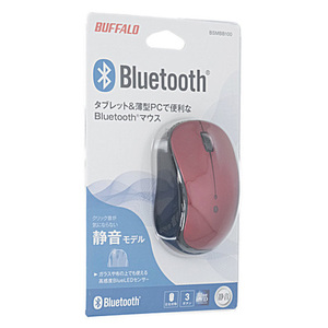 BUFFALO バッファロー BlueLEDマウス BSMBB100RD レッド [管理:1000015665]