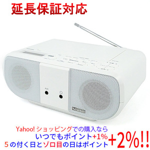 TOSHIBA CDラジオ AUREX TY-ANC1(W) ホワイト [管理:1100051018]