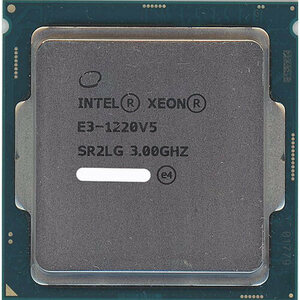 【中古】【ゆうパケット対応】Xeon E3-1220 v5 3.0GHz 8M LGA1151 SR2LG [管理:1050013911]