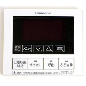 【中古】Panasonic 給湯器用 台所リモコン HE-RQVBM [管理:1150018448]