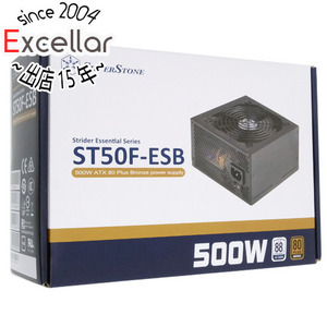 SILVERSTONE製 PC電源 SST-ST50F-ESB-V2-REV 500W [管理:1000027273]