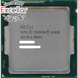 【中古】【ゆうパケット対応】Celeron Dual-Core G1820 2.7GHz LGA1150 SR1CN [管理:3024550]