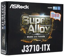 【中古】ASRock製 Mini ITXマザーボード J3710-ITX 元箱あり [管理:1050005087]_画像1