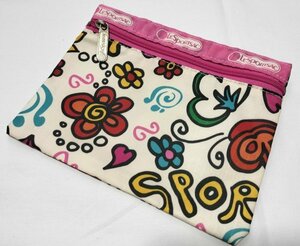 ■ Lesportsac Pouch Подсумок для макияжа Подсумок для макияжа Lesportsac ■