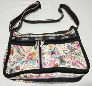 ■レスポートサック ショルダーバッグ Wファスナー Lesportsac■