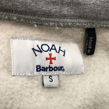 【中古】NOAH×Barbour パーカー サイズS ノア×バブアー グレー[240091343364]_画像4