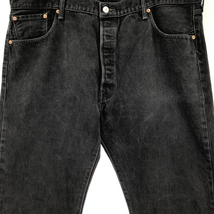 【中古】Levi's 501 サイズW42L32 ブラックデニム リーバイス[249008243583]_画像3