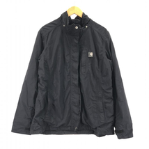 【中古】Carhartt　ナイロンジャケット　黒　サイズL[240091335455]_画像1