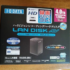 IODATA HVL4-G4.0 LANDISK AV ハイビジョンレコーディングハードディスク