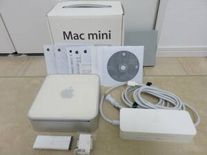 Apple Mac mini 1.83GHz MB138J/A [Mac mini (Mid 2007)]　Core2Duo/ HDD160GB交換済 / メモリ4GB交換済