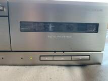 ♪ ONKYO オンキヨー オートリバース ダブルカセットデッキ STEREO CASSETTE DECK K-100 中古動作品_画像3