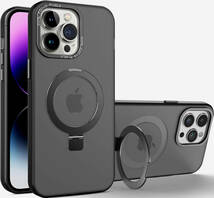 iPhone15pro max ケース iPhone14ケース カメラまで保護iPhone 15pro マグセーフ対応ケース iPhone13 pro iPhone12pro 耐衝撃 スタンド付_画像8
