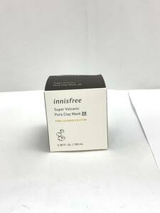 8066　未使用　innisfree　イニスフリー　100ｍｌ　Super Volcanic Pore Clay Mask 2X　コスメ　韓国　化粧品　美容　購入日不明　