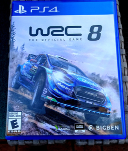 【PS4】 WRC 8　プレーステーション４　ラリーゲームソフト　美品