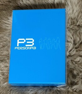 PS2 ペルソナ3 Playstation.com特典 収納ボックス 未開封 タロットカード ポストカード 月光館学園校章