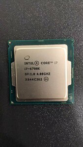 CPU インテル Intel Core I7-6700K プロセッサー 中古 動作未確認 ジャンク品 -9570