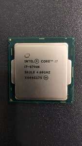 CPU インテル Intel Core I7-6700K プロセッサー 中古 動作未確認 ジャンク品 -9580