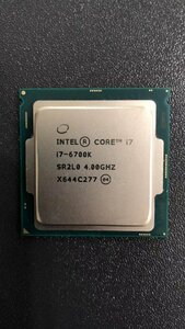 CPU インテル Intel Core I7-6700K プロセッサー 中古 動作未確認 ジャンク品 -9618