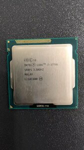 CPU インテル Intel Core I7-3770K プロセッサー 中古 動作未確認 ジャンク品 -9622