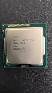 CPU インテル Intel Core I7-3770K プロセッサー 中古 動作未確認 ジャンク品 -9632