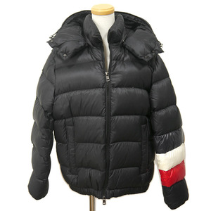 モンクレール MONCLER WILLM トリコロール ダウンジャケット E20914135585 サイズ2 メンズ ブラック