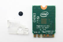 無線LANカード　Intel Dual Band Wireless-AC 3165　3165NGW　Bluetooth 4.2　DELL　Inspiron 5567　動作品_画像2