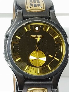 ［稼働品］DIESEL　DZ-4133 クォーツ スモセコ　腕時計
