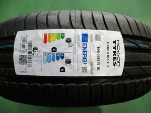 【特価品】Nokian Tyres Hakka BLUE3(ノキアンタイヤ ハッカ ブルー3) 195/50 R15 86V XL サマータイヤ 1本のみ（2022年製）