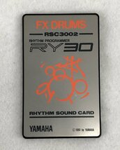 ★ジャンク品★RY30用サウンドカード FX DRUMS RSC3002 YAMAHA ヤマハ_画像1