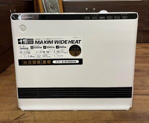 動作品 THREEUP MAXIM WIDE HEAT CH-1961 21年製 加湿パネルセラミックヒーター 人感/室温センサー付 スリーアップ マキシムワイドヒート