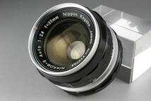 実写テスト済み Nikon Nikkor-S Auto 35mm f2.8 非AI ニコン 単焦点レンズ MF #253_画像1