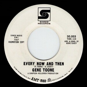 Gene Toone / Every Now And Then ♪ So Glad (Simco)